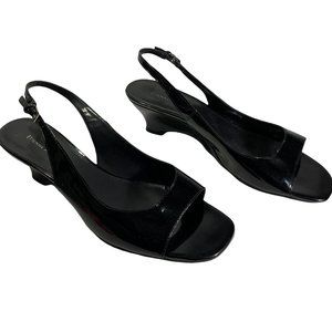 Etienne Aigner Women's Black Patent Leather Shoes